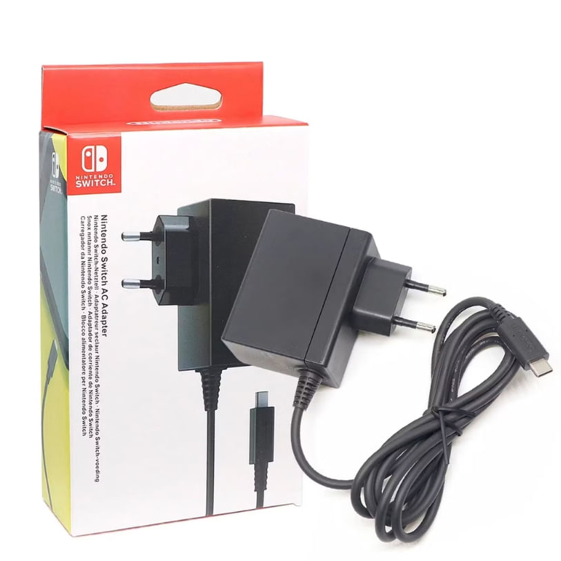Carregador Nintendo Switch Original 5v 3a/15v 2.6a - Carrefour