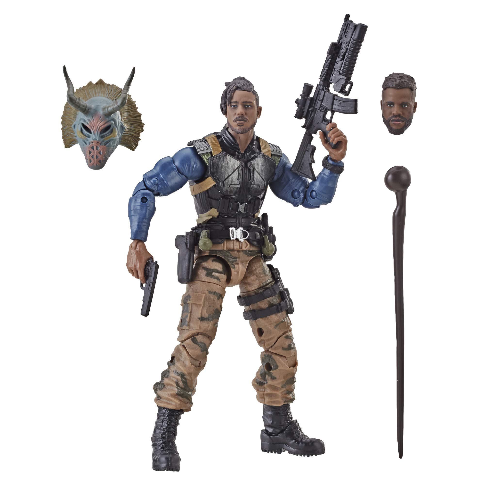 Boneco De Ação Marvel Legends Series Black Panther Erik Killmonger 15cm
