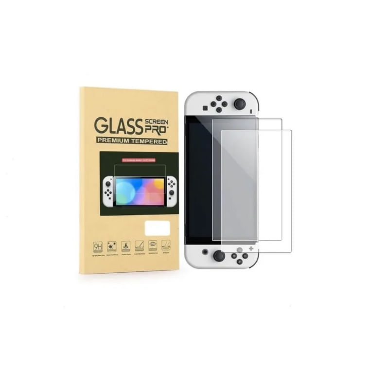 Protetor De Tela De Vidro Temperado Nintendo Switch Oled 2021