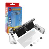 Pacote De Proteção Para Nintendo Switch Oled Com Acessórios 8 Em 1