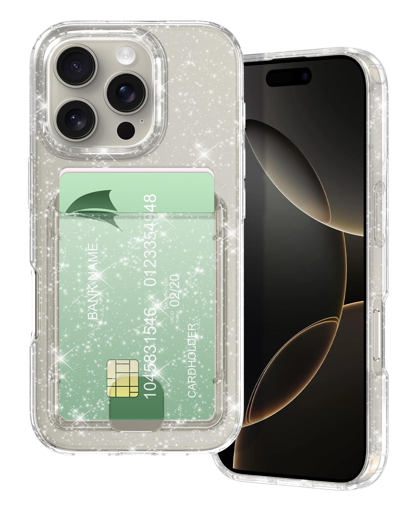 Capa De Telefone Petocase Wallet Card Holder Iphone 16 Pro De 6,3 Polegadas