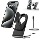 Carregador Magnético Sem Fio Kabysio Para Iphone 12-16 Com Suporte