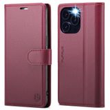 Capa Tipo Carteira Flipalm Compatível Com Iphone 16 Pro 6.3 Vermelha