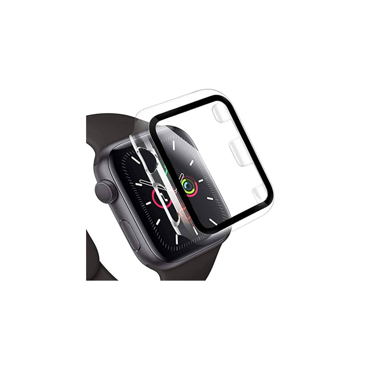 Protetor De Caixa De Vidro Apple Watch 38mm Transparente