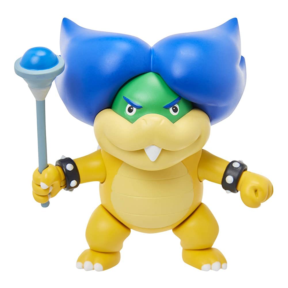 Boneco De Ação Super Mario Ludwig Von Koopa De 4 Polegadas