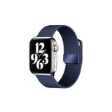 Pulseira De Relógio Metallica Para Apple Watch 38/40/41 Mm Azul