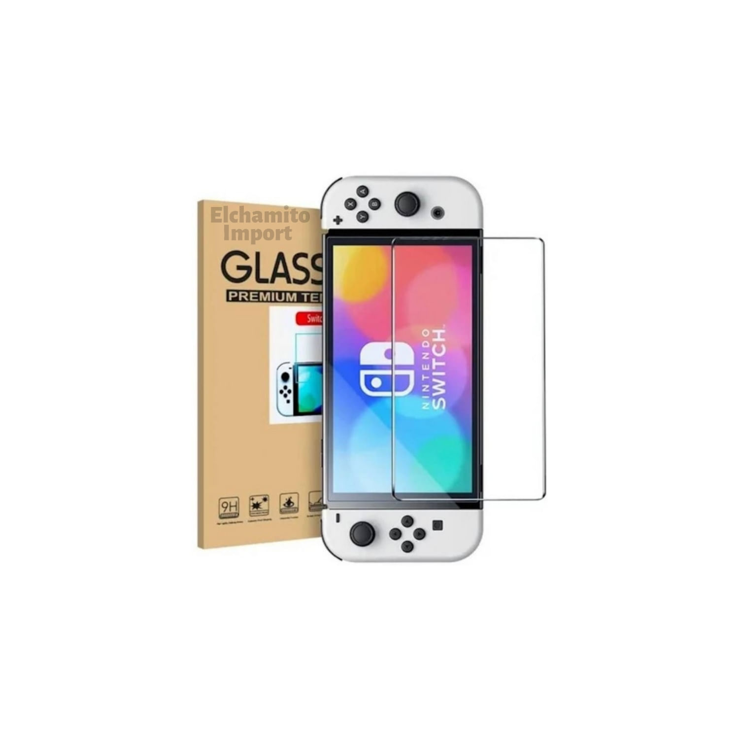 Protetor De Tela De Vidro Temperado Nintendo Switch Oled