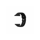 Pulseira De Relógio Apple Silicone Preta Para Apple Watch 38-40-41 Mm