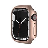 Capa Protetora De Tela Para Apple Watch 7 41 Mm Em Ouro Rosa