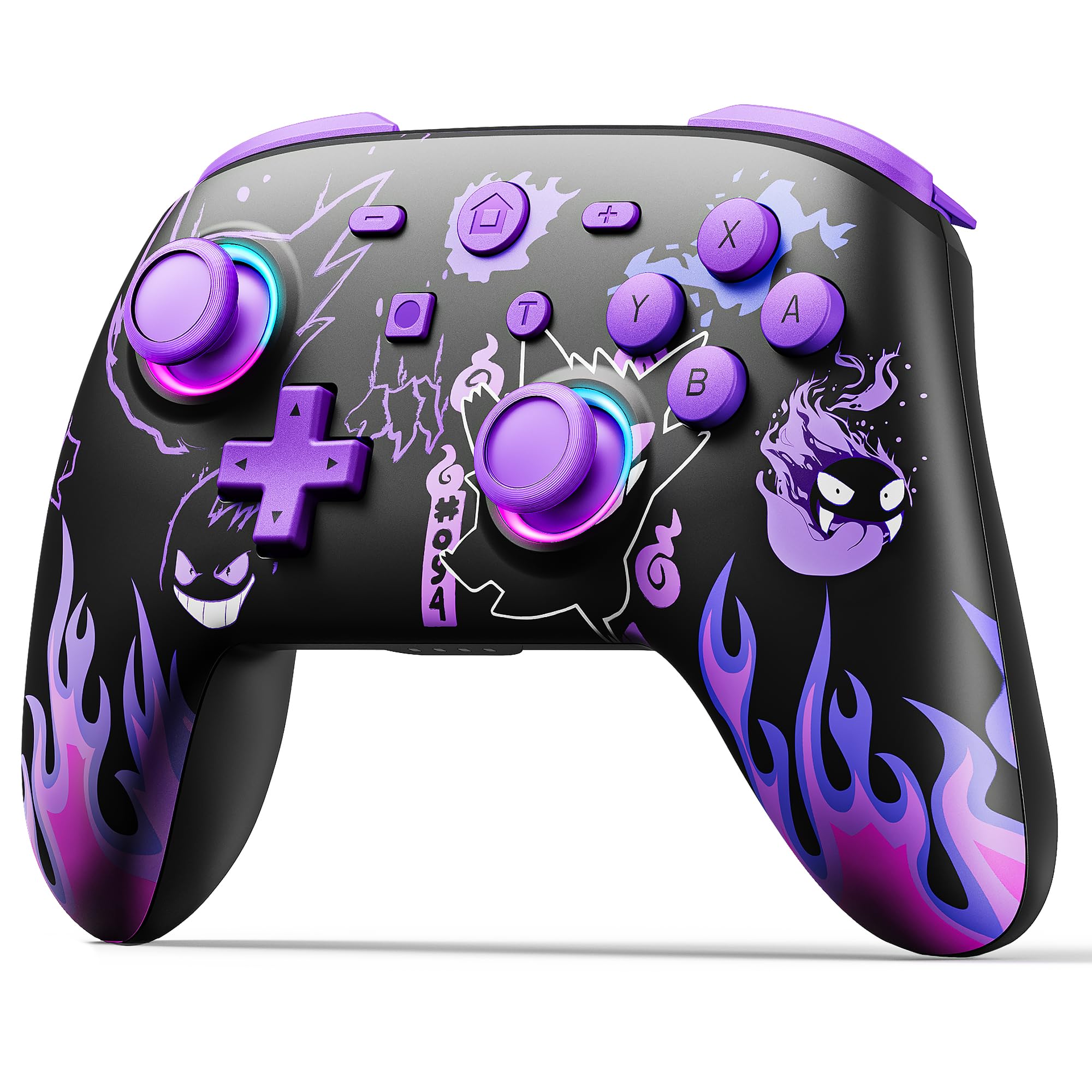 Controlador Pro Sem Fio Fisherg Para Nintendo Switch/oled/lite