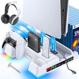 Suporte De Resfriamento E Carregamento Oivo Para Playstation 5 Ps5/ps5 Slim