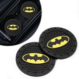 Porta-copos De Carro Coasters Bat Man Para Fãs Da Marvel Em Silicone