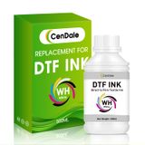 Tinta De Transferência Dtf Cendale Premium White 500ml Para Impressoras Epson