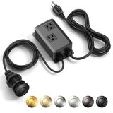 Kit De Interruptor De Ar Para Eliminação De Lixo Anwoll Professional Dual Outlet