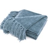 Cobertor Recyco Soft Cozy Chenille Com Franja