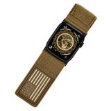 Relógio Band Tefeca Fortitude Series Usa Flag Para Apple Watch