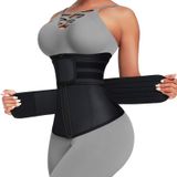 Modelador De Cintura Wonder-beauty Latex Waist Cincher Black Xxl