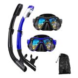 Equipamento De Mergulho Dipuki Conjunto De Máscaras De Snorkel Para Adultos (pacote Com 2)