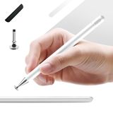 Caneta De Toque Capacitiva Stylus Stiftpony White Com Estojo De Couro