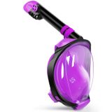 Máscara De Snorkel Greatever G2 Para Rosto Inteiro Com Sistema Dry Top E Suporte