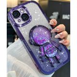 Capa De Celular Loheckle Para Iphone 13 6.1" Astronaut Purple