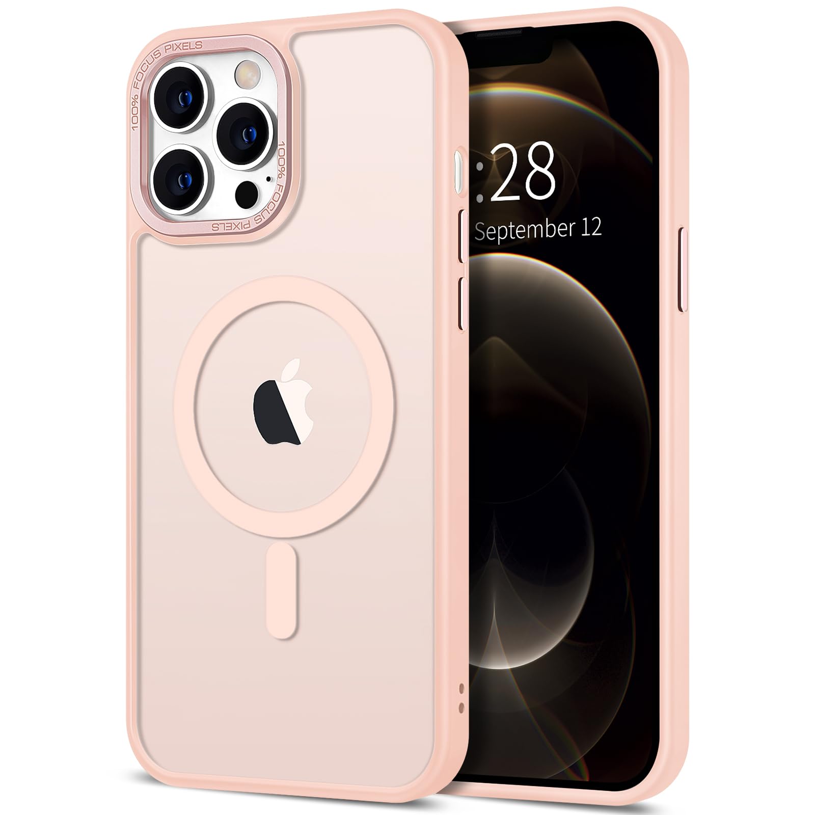 Capa De Telefone Hython Para Iphone 12 Pro 6.1 Com Magsafe Pink