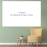 Papel De Parede De Quadro Branco Nortix Super Sticky 90x120cm