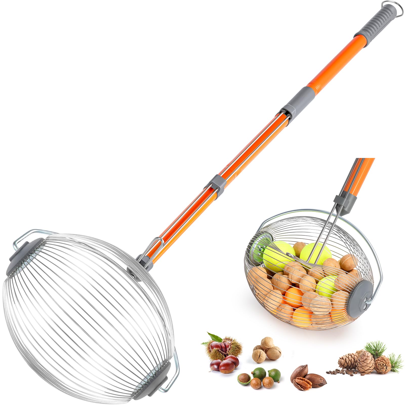 Acorn Picker Upper Roller Oysy Nut Gathereer Com Alça Longa