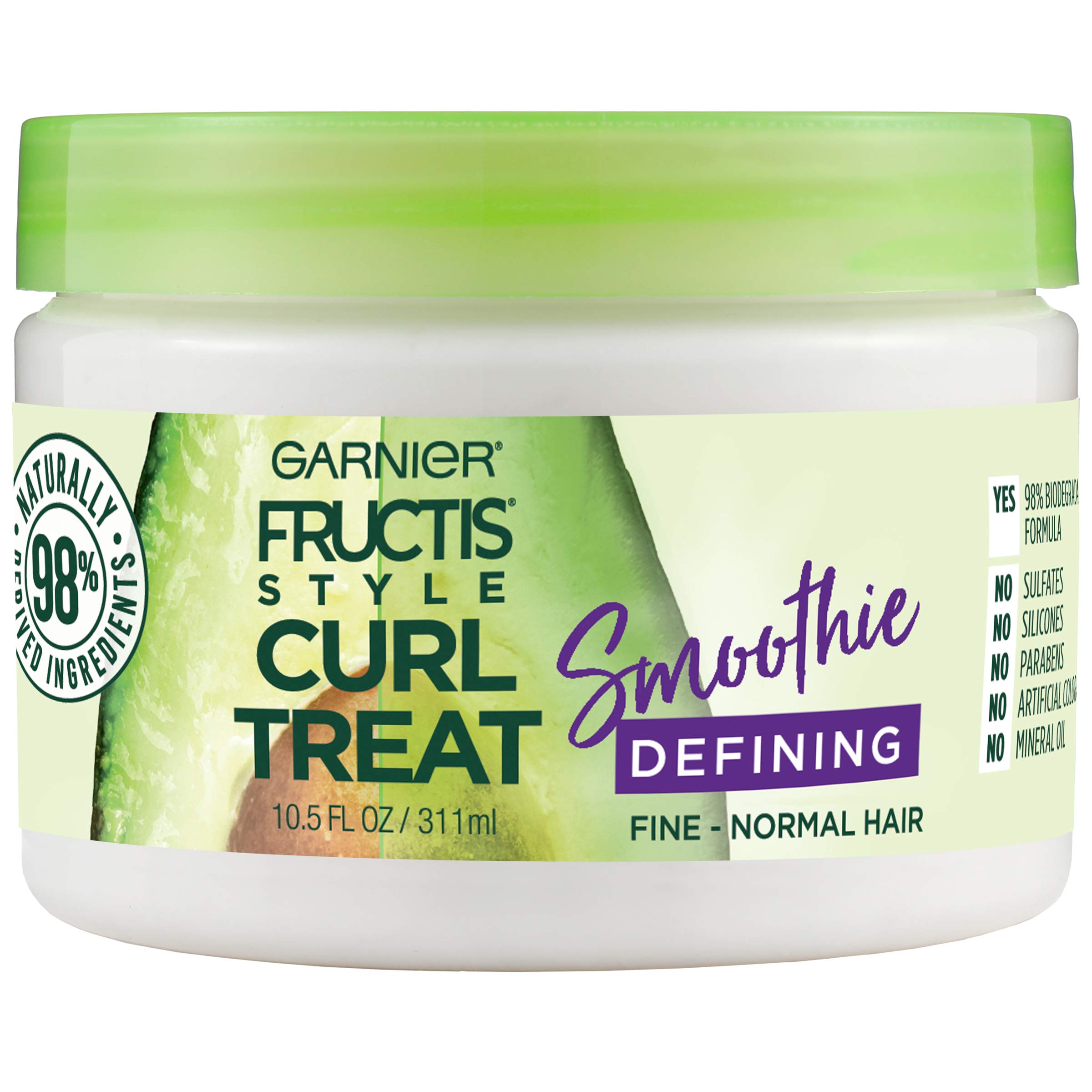 Modelador De Cabelo Garnier Fructis Curl Treat Defining Smoothie 300 Ml