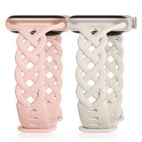 Pulseiras De Relógio Bandiction Braided Silicone Para Apple Watch