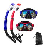 Equipamento De Mergulho Dipuki Conjunto De Máscaras De Snorkel Para Adultos (pacote Com 2)