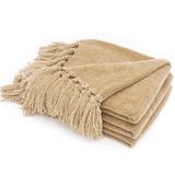 Cobertor Recyco Soft Cozy Chenille Com Franja Bei