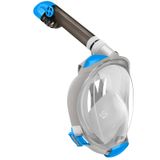 Máscara De Snorkel Greatever G2 Para Rosto Inteiro Com Sistema Dry Top E Suporte
