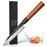 Faca De Descascar Famcüte Japonesa De 11,7 Cm, Lâmina 9cr18mov, Aço