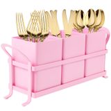 Porta-utensílios Nelybet Metal Silverware Caddy 3 Compartimento