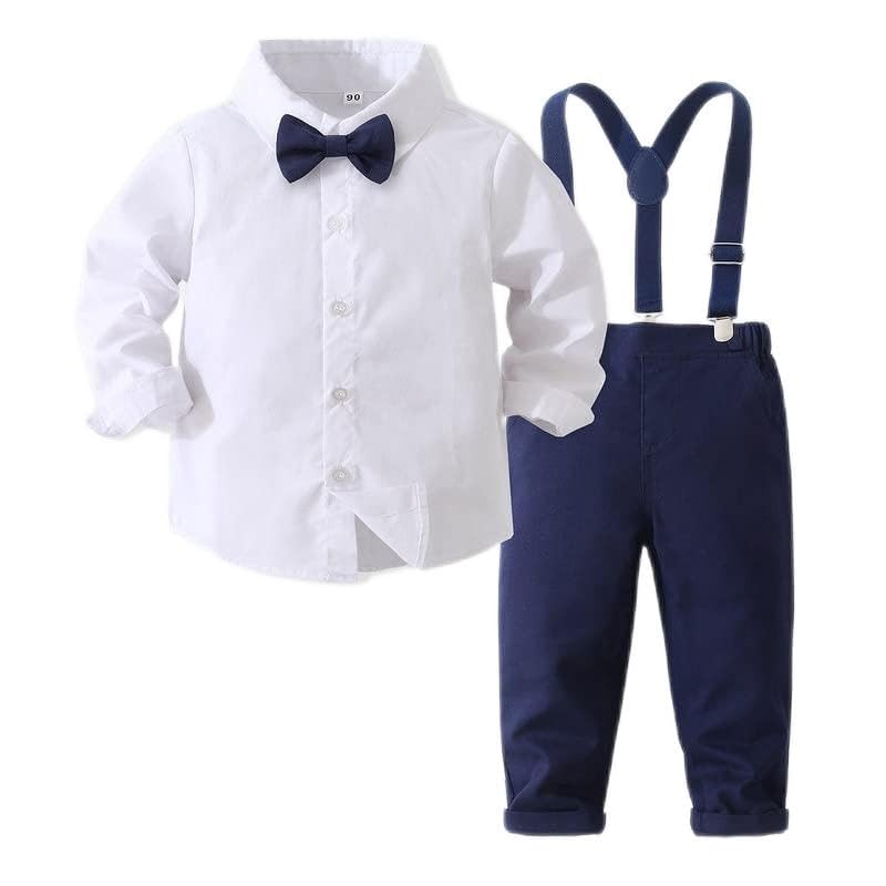 Conjunto De Roupas Weiwoduzun, Camisa E Calça Para Meninos De 1 A 6 Anos