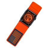 Relógio Band Tefeca Fortitude Series Usa Flag Para Apple Watch