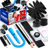Kit De Limpeza De Ventilação Do Secador Holikme Com Escova E Aspirador De Fiapos