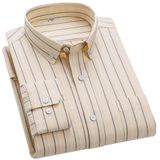 Camisa Masculina Cromoncent De Manga Comprida Oxford 100% Algodão Trigo