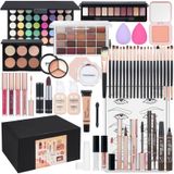 Kit De Maquiagem Tooaemis All In One, Paleta De Sombras De 16 Cores