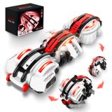 Carro De Controle Remoto Bazader Snake 360° Roll Com Led 60min E 2 Baterias