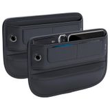 Organizador De Preenchimento De Lacunas Para Assentos De Carro Owntow Premium Leather, Pacote Com 2