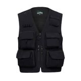 Fotografia De Pesca De Verão Masculina Vest Spanye Outdoor Quick D