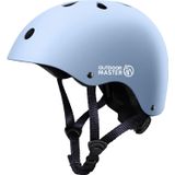 Capacete De Bicicleta Outdoormaster Youth &amp; Kids Azul Claro Tamanho L