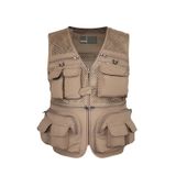 Fotografia Masculina De Pesca De Verão Vest Spanye Outdoor Quick Dry