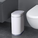 Lata De Lixo Elpheco Sensor De Movimento De Banheiro 9l/2,4 Galões Cinza