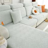 Capas De Almofada Hyha Stretch Sofa Seat Slipcover Cinza Claro