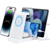 Carregador Sem Fio Gauoln Estação De Carregamento 5 Em 1 Para Iphone