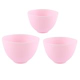 Conjunto De Tigelas De Mistura De Máscara Facial De Silicone Healeved - 3 Tamanhos