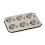 Muffin Pan Cuisinart Chef&#39;s Classic Jumbo Antiaderente De 6 Xícaras